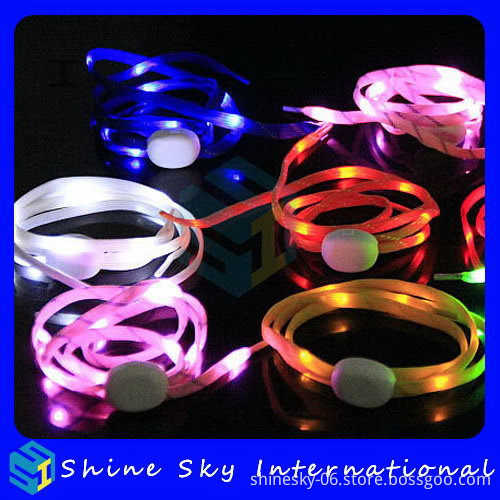 Designer Cheapest Nylon Led Rainbow Shoelaces